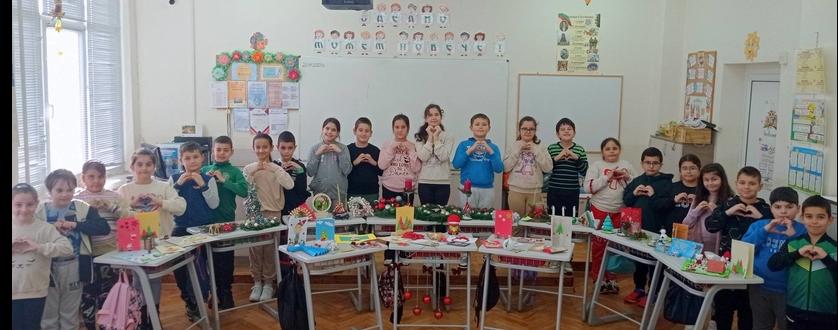 Коледна работилница „Светлинки от сърцето“ 