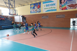 Общинският етап на Ученическите игри по баскетбол