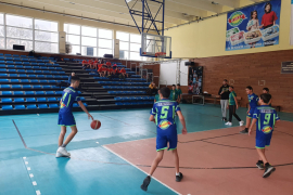 Общинският етап на Ученическите игри по баскетбол