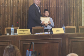 Общински съвет град Добрич награди най-добрите ученици на Добрич