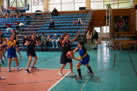 Баскетболни емоции и успехи в Общинските ученически игри