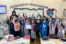 Конкурс за най-хубаво украсена коледна стая и най-добре ръчно изработена коледна играчка.