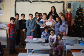 Конкурс за най-хубаво украсена коледна стая и най-добре ръчно изработена коледна играчка.