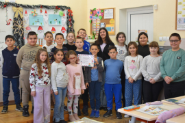 Конкурс за най-хубаво украсена коледна стая и най-добре ръчно изработена коледна играчка.