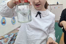 Учениците от II а клас отбелязаха Световния ден на водата