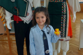 Вълнуващ великденски ден за първокласниците в читалището