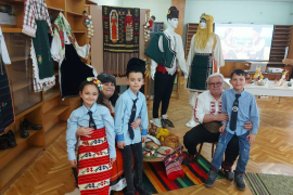 Вълнуващ великденски ден за първокласниците в читалището