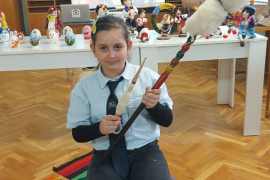 Вълнуващ великденски ден за първокласниците в читалището