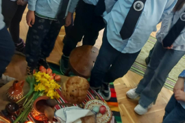 Вълнуващ великденски ден за първокласниците в читалището